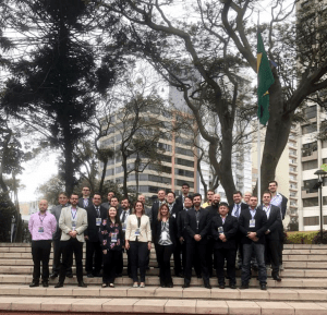 Grupo de representantes das empresas brasileiras participantes da Missão ao Peru.